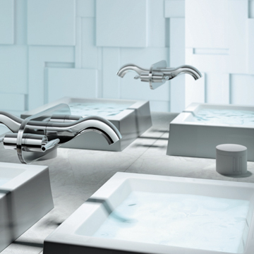 Bach Series Two Levers Faucet - Manufacturer Chinafactory.com Bach Series Two Levers Faucet - Manufacturer Chinafactory.com