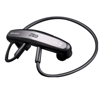 Back-hang Design MP3 Headset for Sport - Chinafactory.com