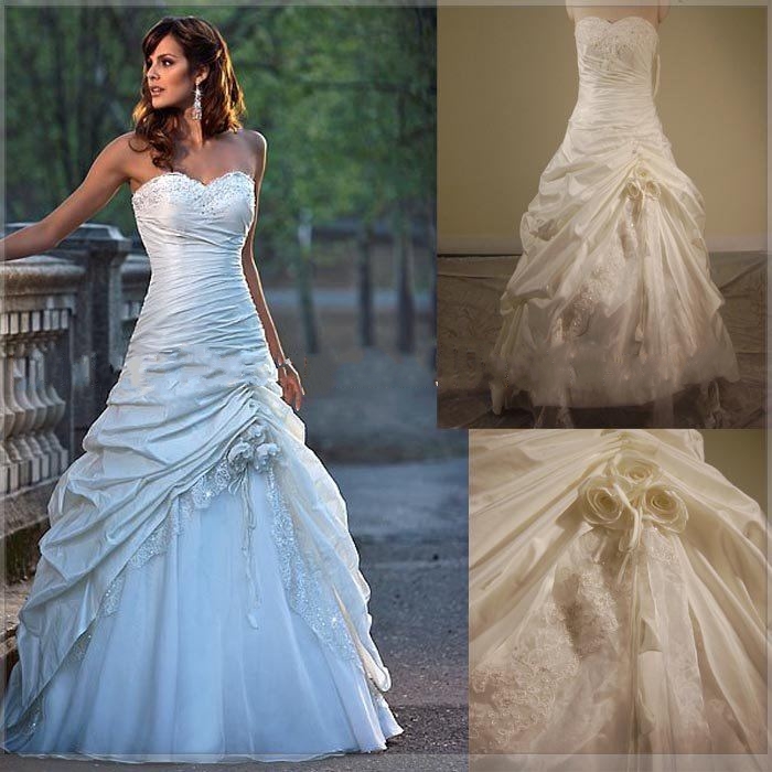 Ball Gown Strapless Sweetheart Floor Length Satin Taffeta Organz Ball Gown Strapless Sweetheart Floor Length Satin Taffeta Organz