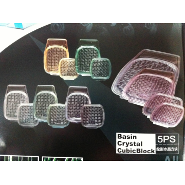 Basin crystal cubic block car mat - Chinafactory.com