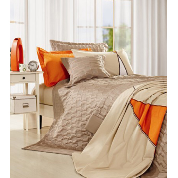 Bedspread Set with Combed Weaving 40S - Chinafactory.com