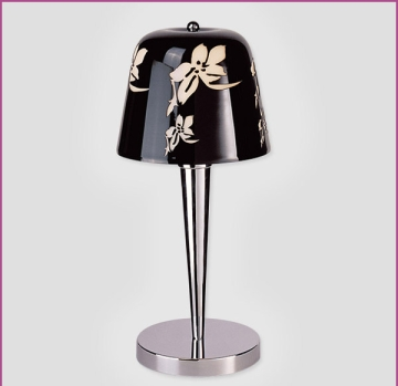 Black Pattern Glass Table Lamp - Manufacturer Chinafactory.com