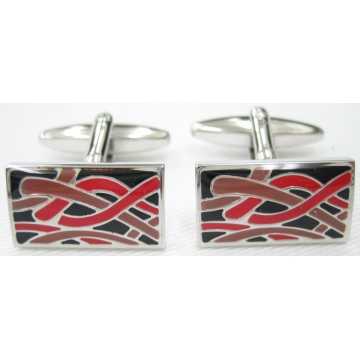 Black & Red Cufflinks - Manufacturer Chinafactory.com