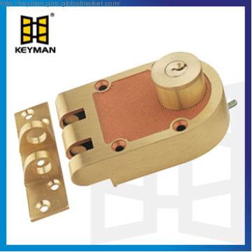 Brass Jimmy lock/door lock/lock