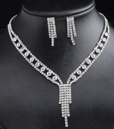 Bridal Necklace With Rhinestone - Chinafactory.com