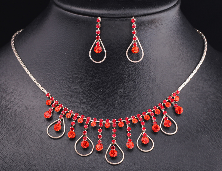 Bridal Necklace With Rhinestone - Chinafactory.com