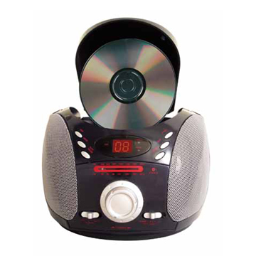 CD Boom Box with Stereo AM/FM Radio