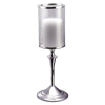Zinc Alloy Pillar Candle Holder - Manufacturer Chinafactory.com