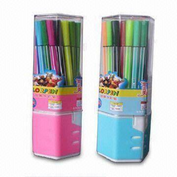 Childrens Color Pencils, with Material of Basswood and Lead