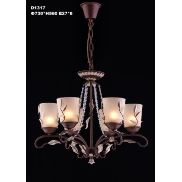 Classic Crystal Glass Pendant Lamp - Chinafactory.com