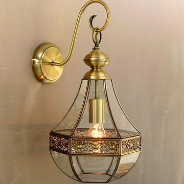 Clear Bevelled Glass Wall Lamp - Manufacturer Chinafactory.com