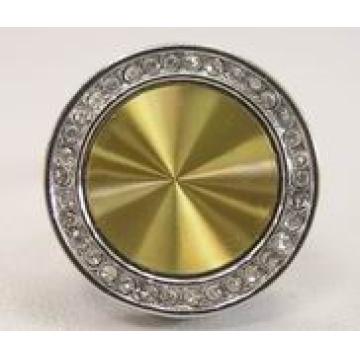 Clear Crystal Stone Shining Gold Cufflinks - Chinafactory.com