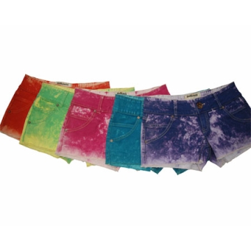 Colorful Short Jeans - Manufacturer Chinafactory.com