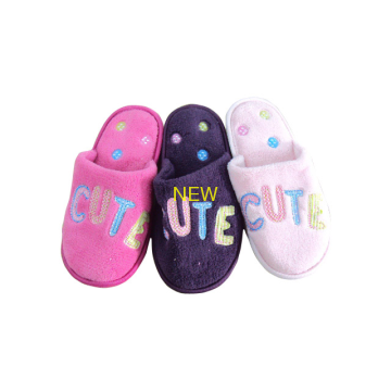 Colorful cotton slippers for lady - Chinafactory.com