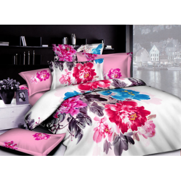 Comforter Sets with Big Flower - Manufacturer Chinafactory.com