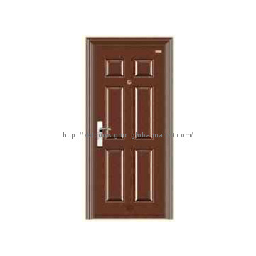 Commercial High Quality Steel Door KKD-513C With Powder Coating