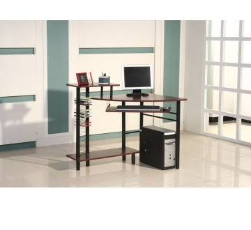 Computer Desk with CD Rack - Manufacturer Chinafactory.com