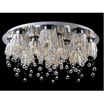 Contemporary Crystal Ceiling Lamp - Chinafactory.com