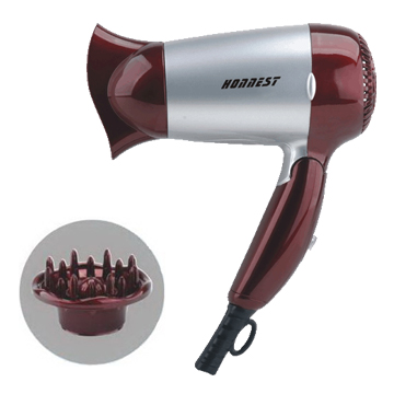 Cool Function Travel Hair Dryer with Accessory Cool Function Travel Hair Dryer with Accessory