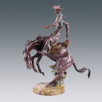 Cow Boy Bronze Statue with High Quality for Home Decor