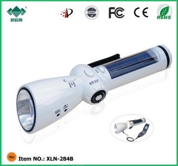 Crank Dynamo Solar Flashlight and Radio - Chinafactory.com