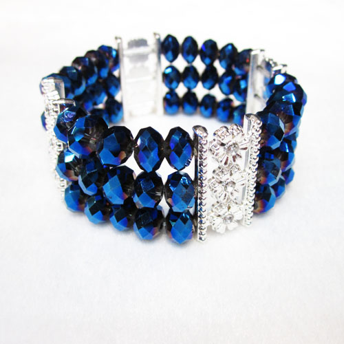 Crystal Beaded Bracelet - Manufacturer Chinafactory.com