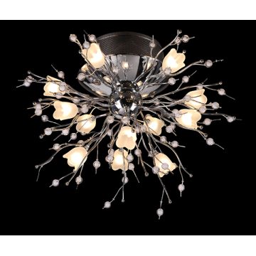 Decorative Ceiling Crystal Flower lamps - Chinafactory.com