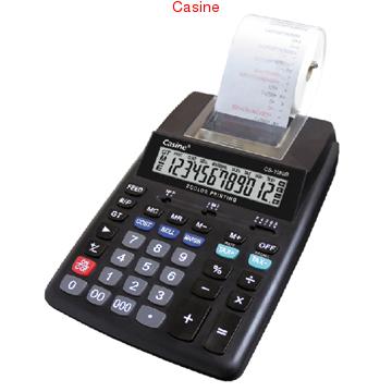 Desktop printing calculator