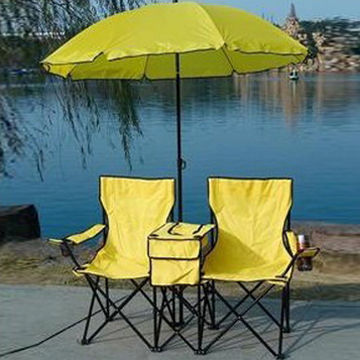 Double Chair with Umbrella