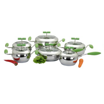 Durable 12PCS Stainless Steel Cookware Sets - Chinafactory.com