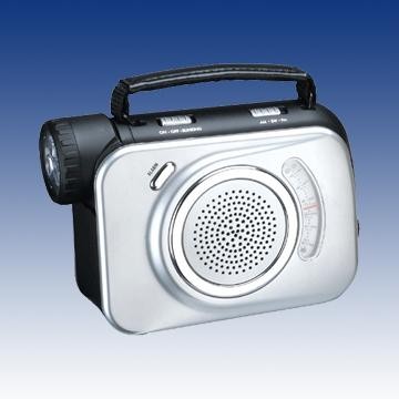 Dynamo AM/FM/SW Radio with Flashlight- Chinafactory.com