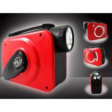 Dynamo NOAA Weather Band Radio with Flashlight- Chinafactory.com