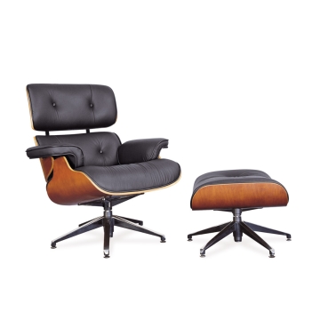 Eames Recliner Chair with Ottoman - Chinafactory.com