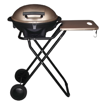 Electric Grill with Foldable Trolley - Chinafactory.com