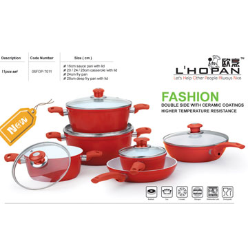 Elegant 7PCS Cookware Set - Manufacturer Chinafactory.com Elegant 7PCS Cookware Set - Manufacturer Chinafactory.com
