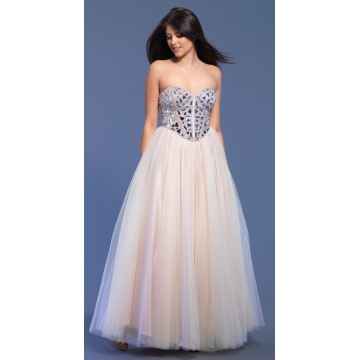 Elegant Unique Beading Ladies Evening Dresses - Chinafactory.com Elegant Unique Beading Ladies Evening Dresses - Chinafactory.com