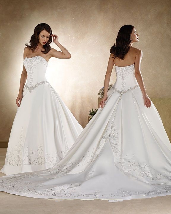 Embroidered Bridal Gowns - Chinafactory.com