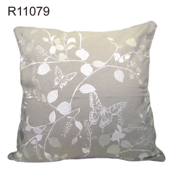 Embroidery leaf Cushion - Manufacturer Chinafactory.com