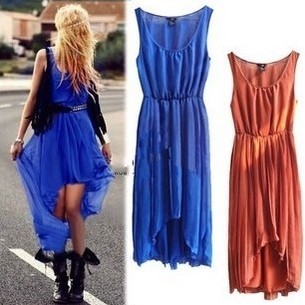 Empire Waist and Pleated Dress - Chinafactory.com