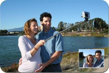 Extendable Selfie Handheld Stick Monopod with Adjustable Phone H