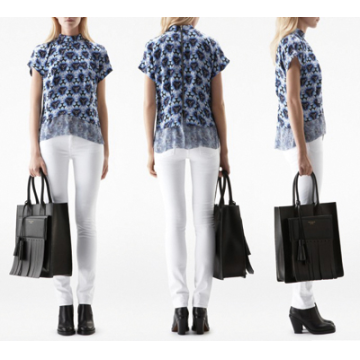FASHION DESIGN WOVEN BLOUSE - Chinafactory.com