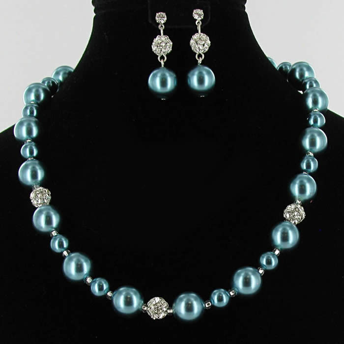 Fashion Alloy Pearl Quality Jewelry Set - Chinafactory.com