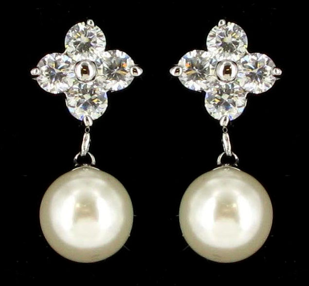 Fashion Charming Pearl Jewelry Earring - Chinafactory.com