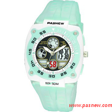 Fashion Colorful Special Design Analog Digital Sport Wrist Watch