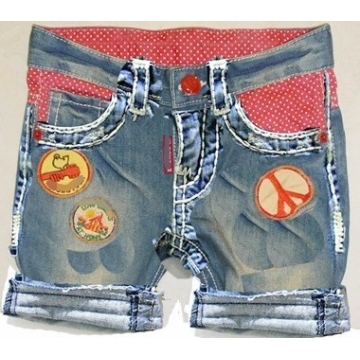 Fashion Denim Shorts for Girls - Manufacturer Chinafactory.com