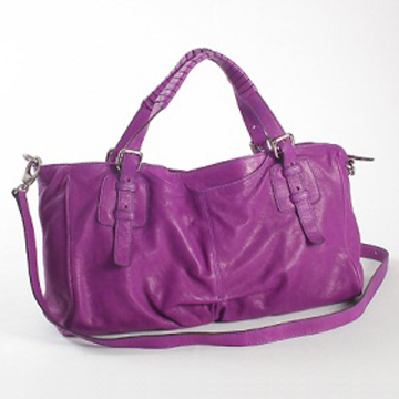 Fashion Design Lamb Leather Handbag - Chinafactory.com