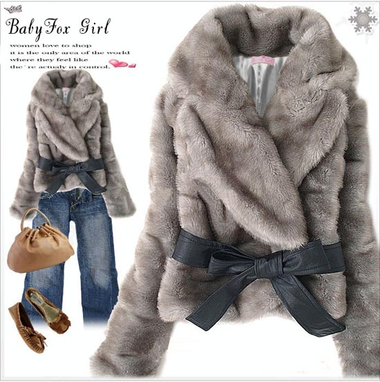 Fashion Luxurious Warm Ladies' Fur Coat- Chinafactory.com