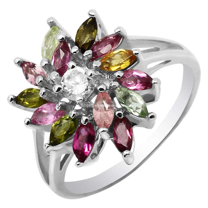 Fashion Silver Tourmaline Jewelry Rings - Chinafactory.com Fashion Silver Tourmaline Jewelry Rings - Chinafactory.com