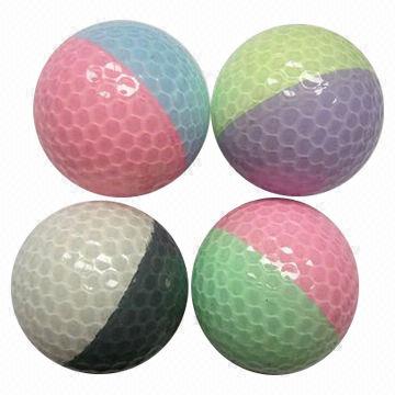 Fashionable Gift Golf Balls with Vivid Color, Can be as Gift