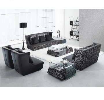 Fashionable Leather Sofa,Black Leather Sofa - Chinafactory.com